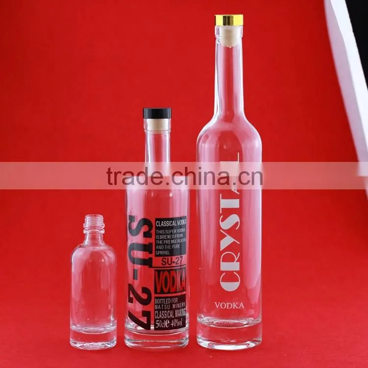 2016 new design juice glass bottle square glass bottle white liquid bottle