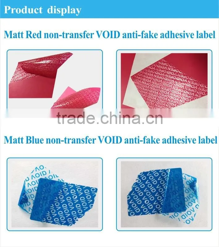 hot sale Eco-friendly Self adhesive easy to scratch off stickers, peelable sticky label in Lidun brand