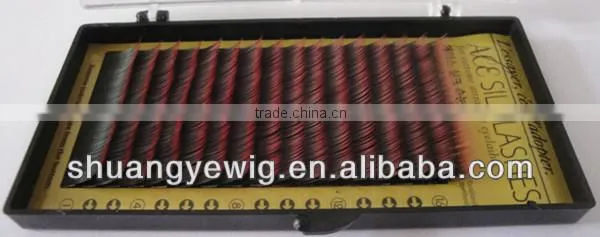 wholesale silk eyelash extension, sexy false Korea import eyelash extension top quality