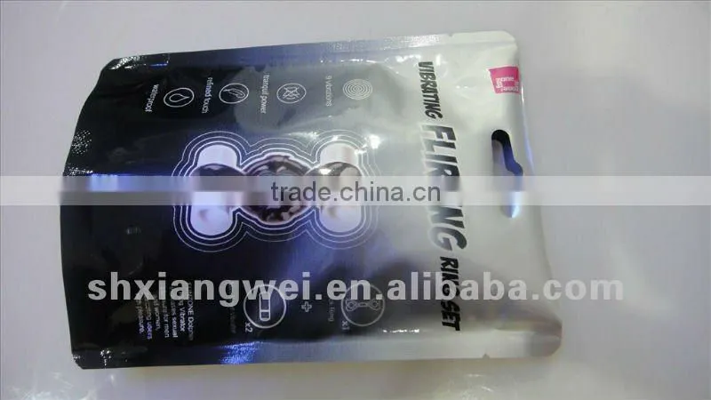 Side die cut standing plastic bag for food