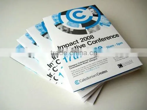 Small nice folded brochure printing
