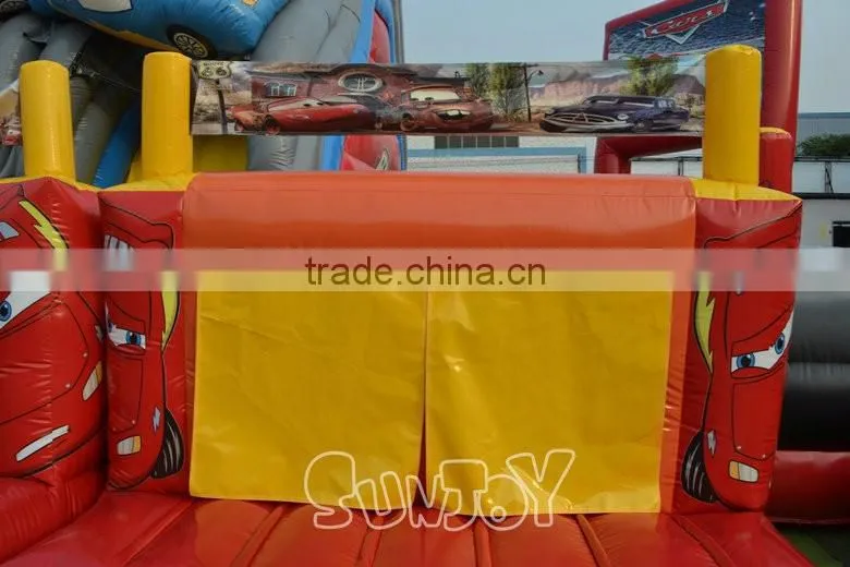 Large Giant Big amusement park joy slide obstacle Combo