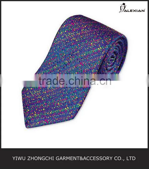 purple handsome necktie