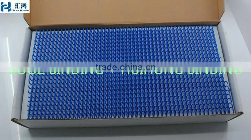 plastic spiral coils wire for binding, plastic coils for toybook