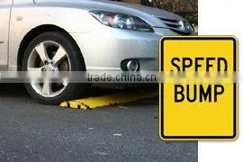 Rubber Speed bump, Long service time
