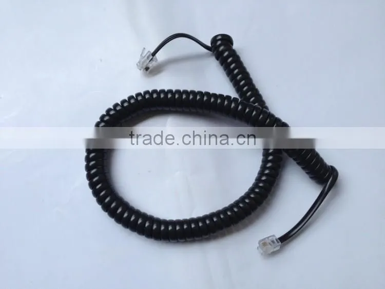 26AWG 7x0.16mm copper stranded pp core 100 ft telephone cord with CE certificate