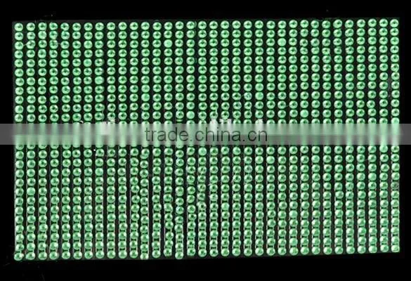 Promotional Rhinestone Car Decal Sticker