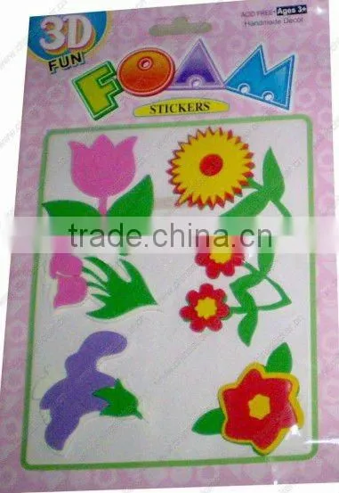 Eva foam sticker