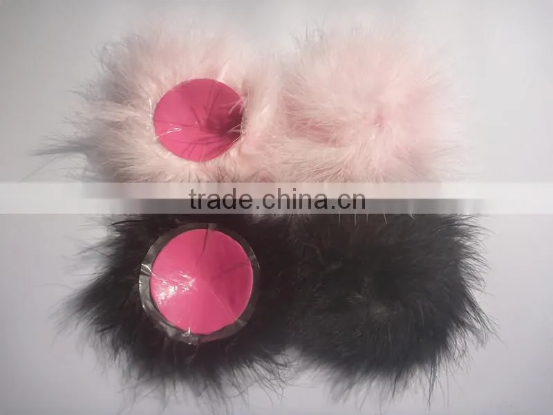 2014 Newest sexy ladies feather nipple covers