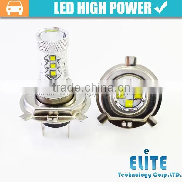 Super Brightest 80w 12V H4 car LED indicator bulbs led sidelight bulbs