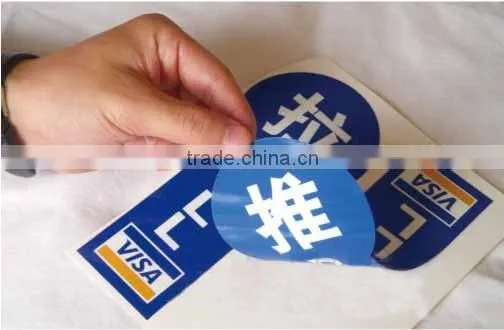 custom colorful Sticker label printed labels