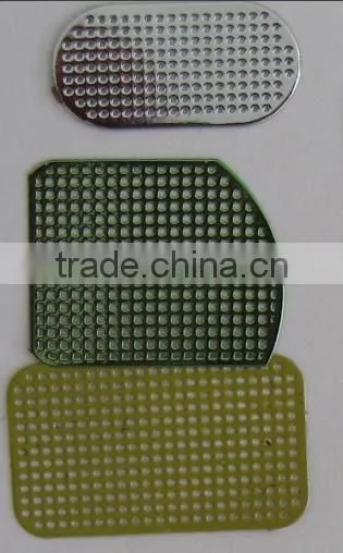 etching holes and stamping EMI shielding for PCB
