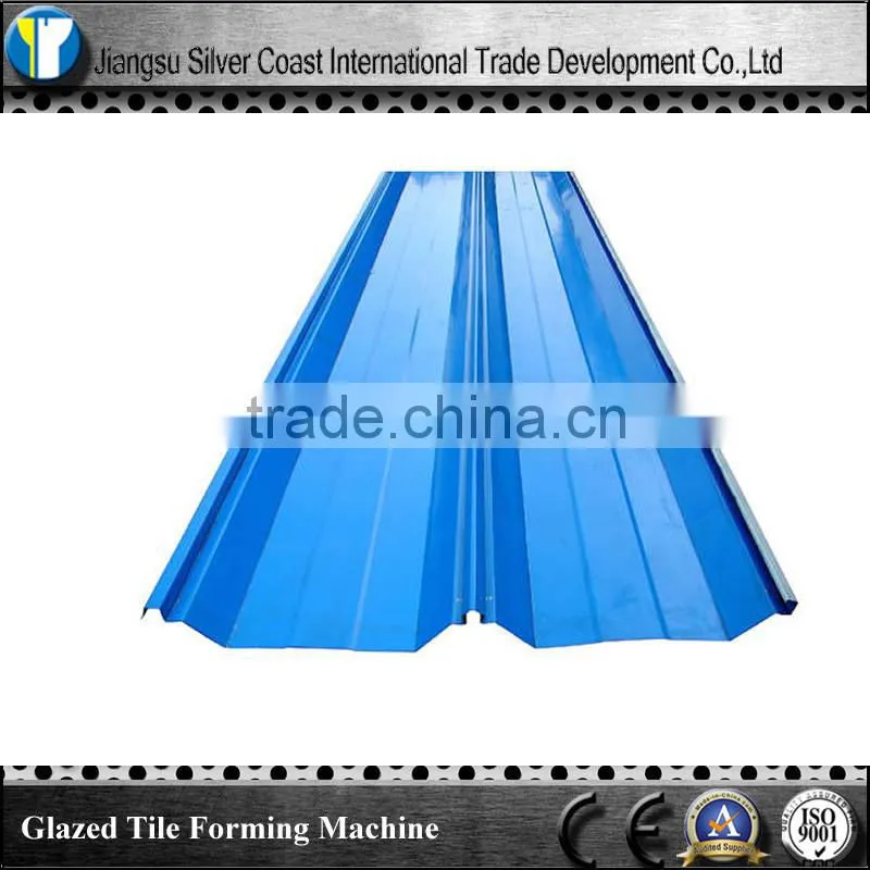 Color tile making machine/ Steel tile forming machine