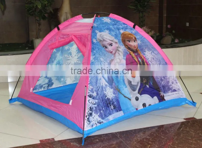 Cartoon Frozen X-frame Kids dome tent