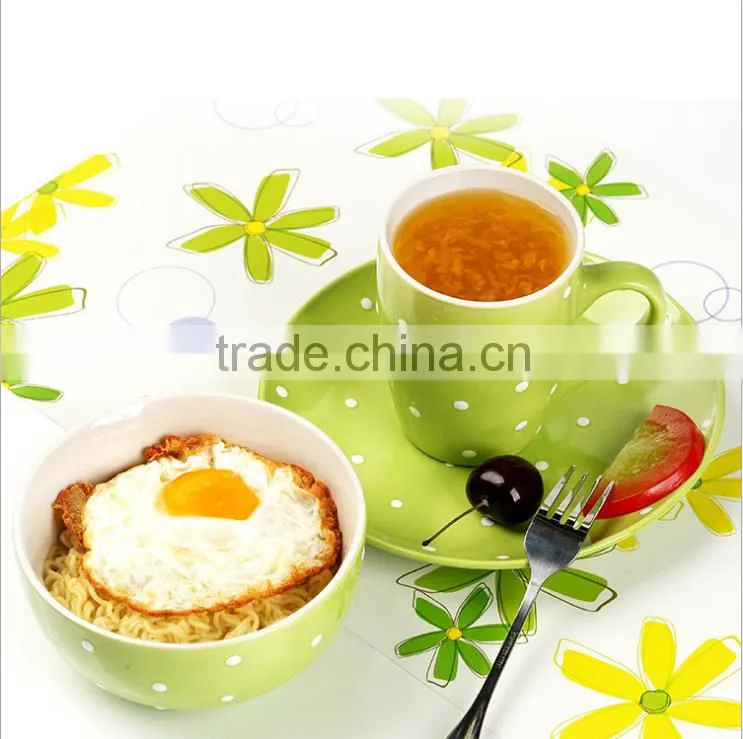 China wholesale western 12pcs color glazed ceramic fine porcelain dinnerware set for 4 people