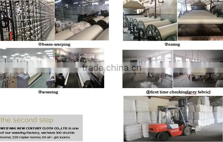 china suppliers make to order 45*45 100*80 115gsm solid 100% rayon fabric, dyed rayon fabric