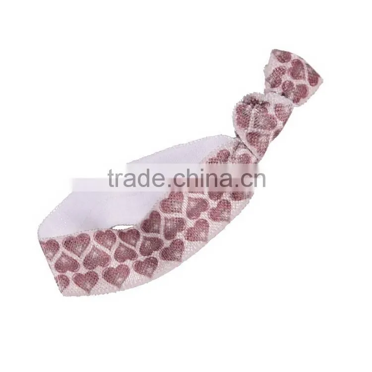 Good quality hot-sale lace hair ties for girls