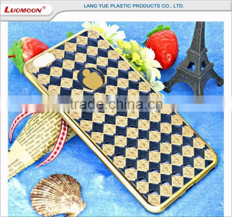 tpu electronplate phone case for iphone 5 6 s c se plus