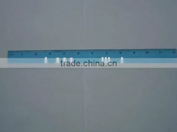 plastic straight 30cm ruler for OEM design