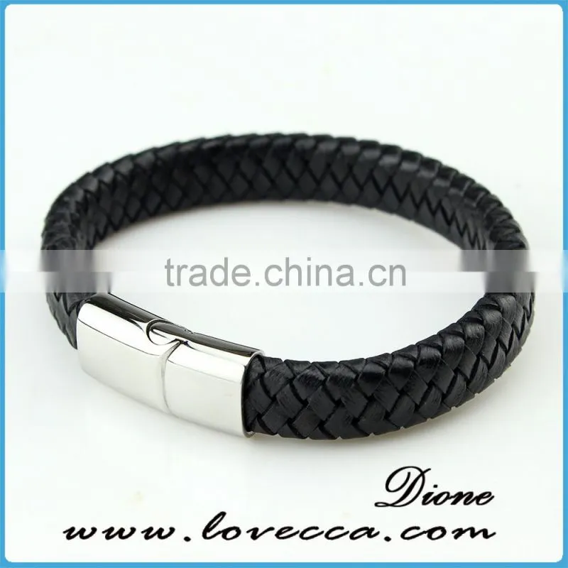 Wide Cuff Wholesale Best Gift Latest Couple Leather Bracelet Fashion