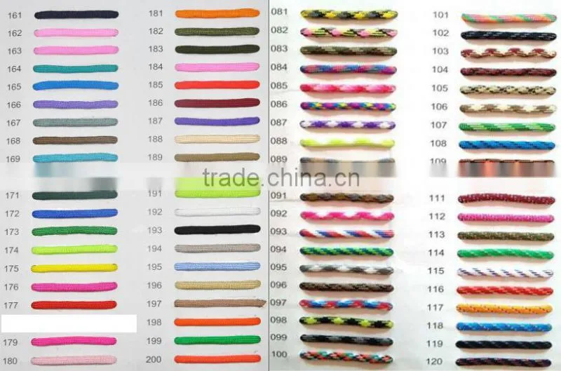 Paracord keychain Black, Multiple Paracord Keychains