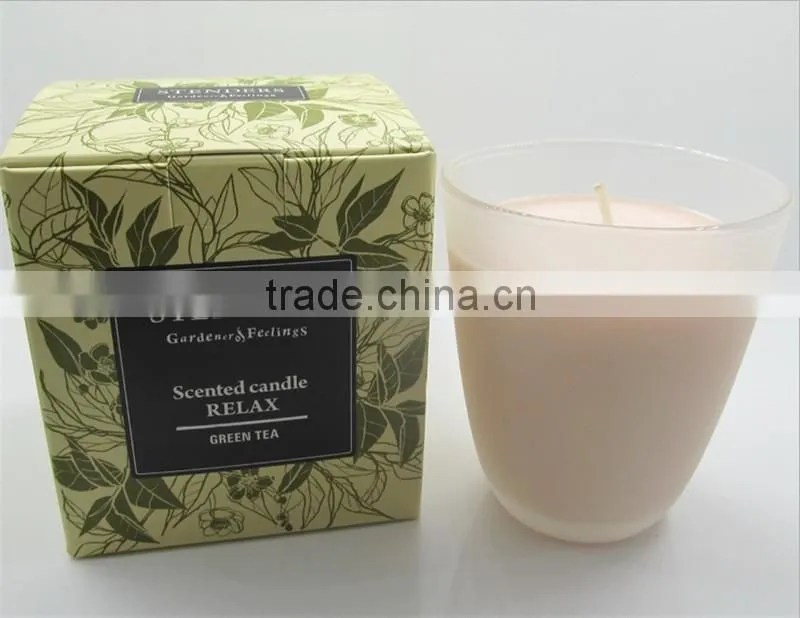 Wholesale recyclable paper candle packaging boxes