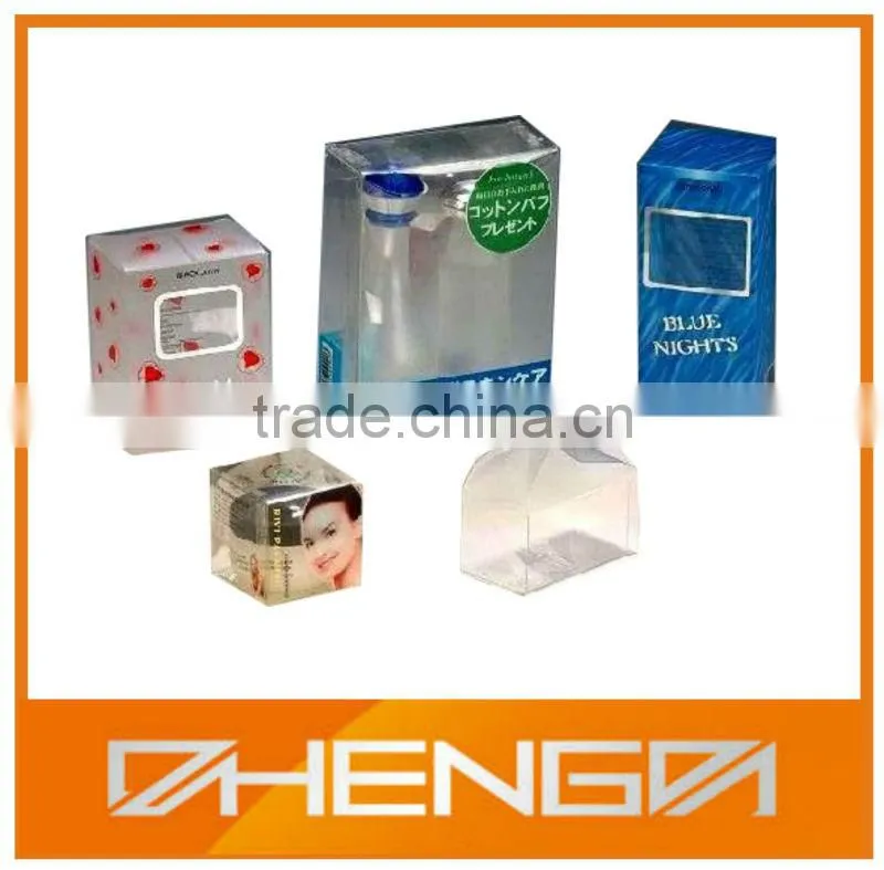 high quality cuatomized made in china beautiful Color Printing PVC Box,plastic box for gift (ZDPVC11-062)