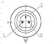 0.5-4.5v output SS304 material pressure transmitter for air condition