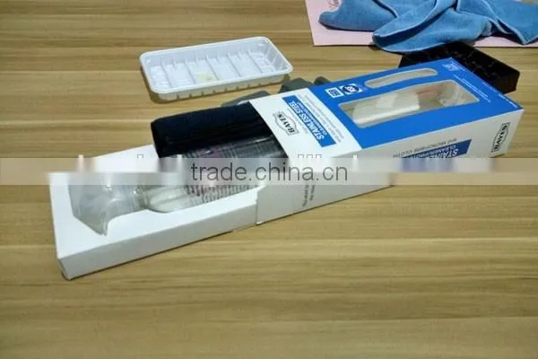 high quality custom cheap tab lock corrugated box with single color made in shanghai