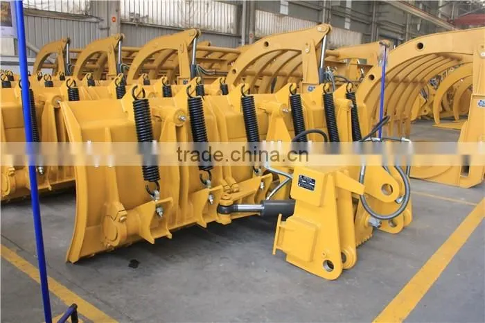 OEM Service SDLG/XCMG/SEM Wheel Loader Auxiliary Equipment , Snow plow 940*3015mm For SDLG LG918 Wheel Loader