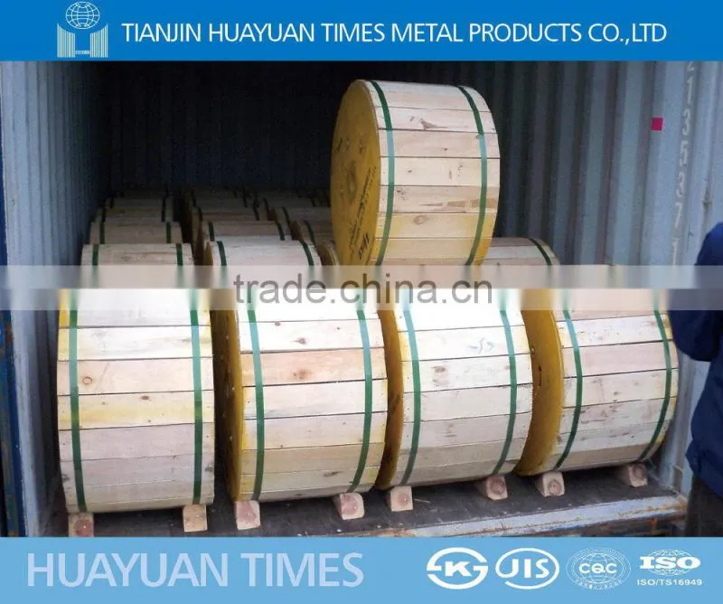 Compatitive price ! 1.68mm galvanized steel wire for ACSR steel rope Made in Tianjin China