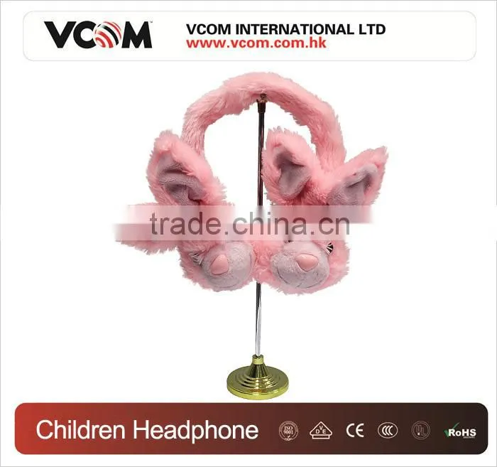 2015 Plush Earmuff Winter Warm Headphone for Children with Factory Price