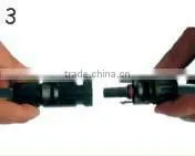 Tyco solar connector. Wateproof IP67.