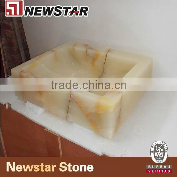Newstar Natural Crema Marfil Marble Sink (100 designs)