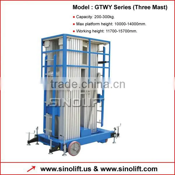 Sinolift-Three Mast Aerial Work Platform