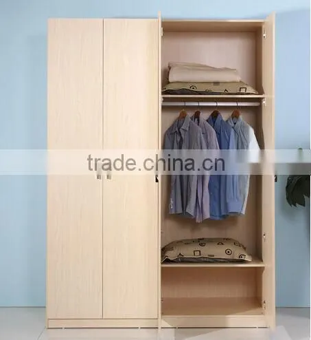 fashion white colorfull design wooden Wardrobe