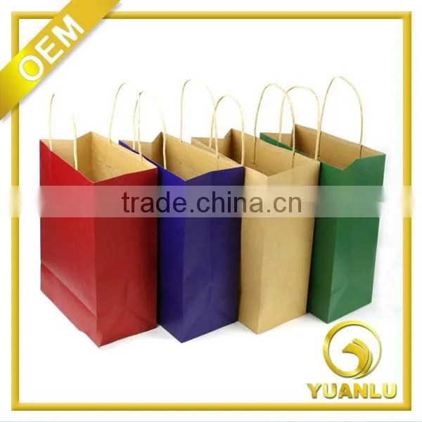 Popular luxury paper handbags,packaging bag