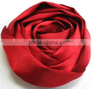 Handmade Satin red rose wedding flower