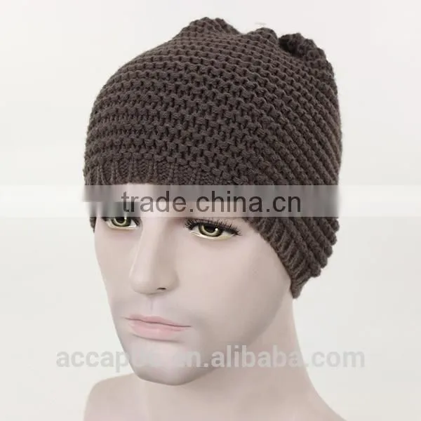 custom plain beanie slouch winter hat