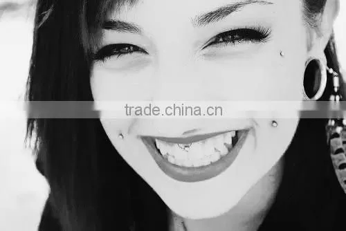 Stainless steel cartilage earrings body piercing jewelry