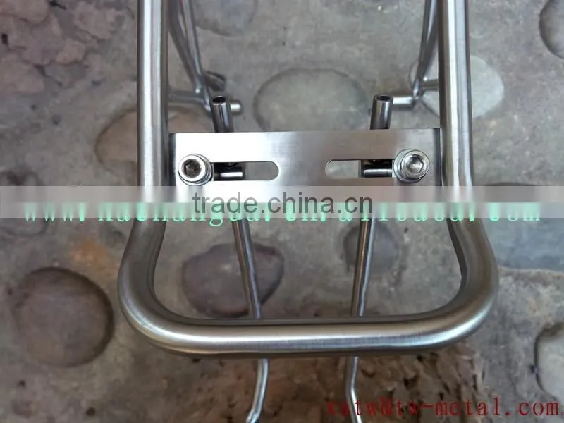 Titanium bicycle rear rack Ti rear rack titanium rear racks titanium bike rear rack xacd made