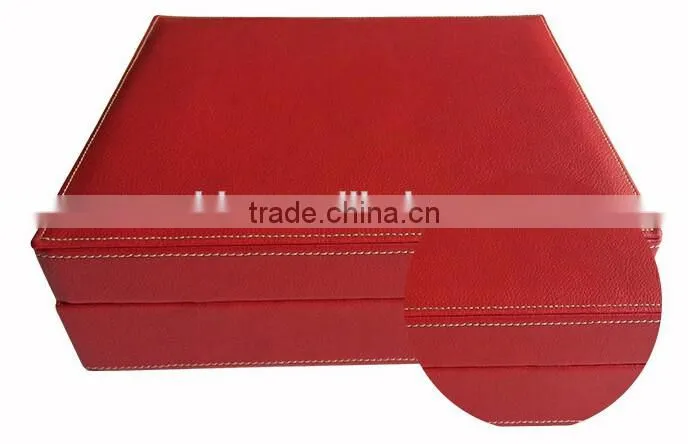 alibaba china custom made 2016 trendy Fashion wholesale cheap pu leather watch case packaging /watch display in good quality