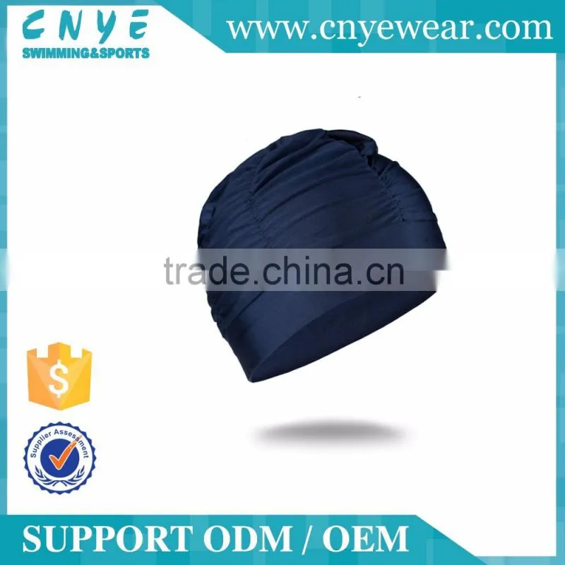 CNYE New arrival general pure color swimming caps men and women lycra swim caps adults caps hot sale sexy cheap
