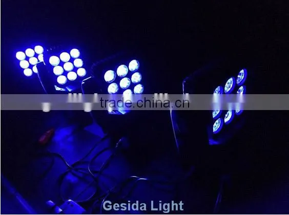 9pcs LED Professional Dj LED Stage Wash Light