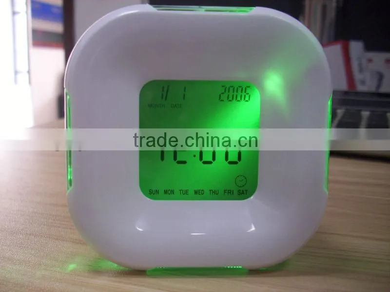 Table led back light digital alarm clock