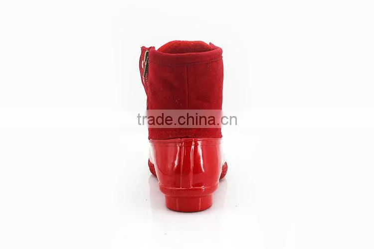 Made in china 10 Years experience Rubber Summer transparent rain boots women