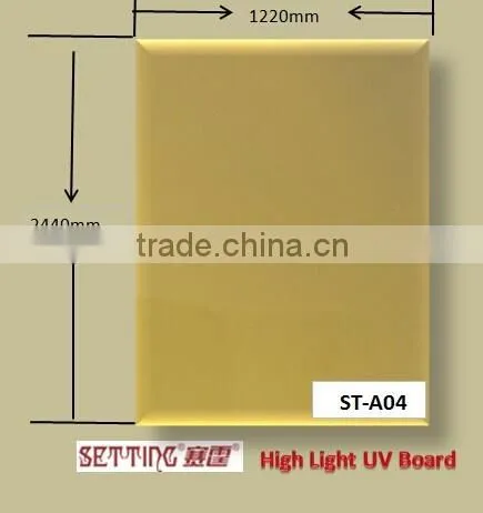 high gloss mdf panel /acrylic mdf board /uv mdf for furniture