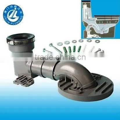 toilet flush pipe