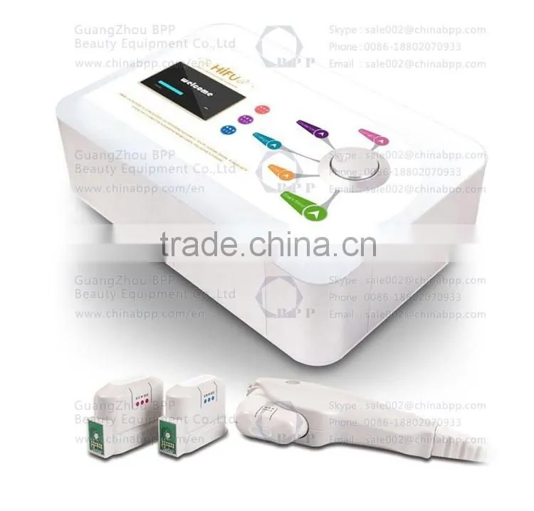 2016 new technology medical hifu machine for face lift and wrinkle removal