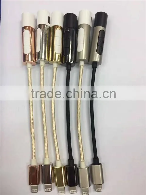 Converter to 3.5MM Headphone Headset Jack Charger Earphone Cable for iPhone 7 Plus